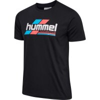 hummel Hmlpulse Graphic T-Shirt S/S - Herren - black/white