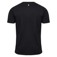 hummel Hmlpulse Graphic T-Shirt S/S - Herren - black/white