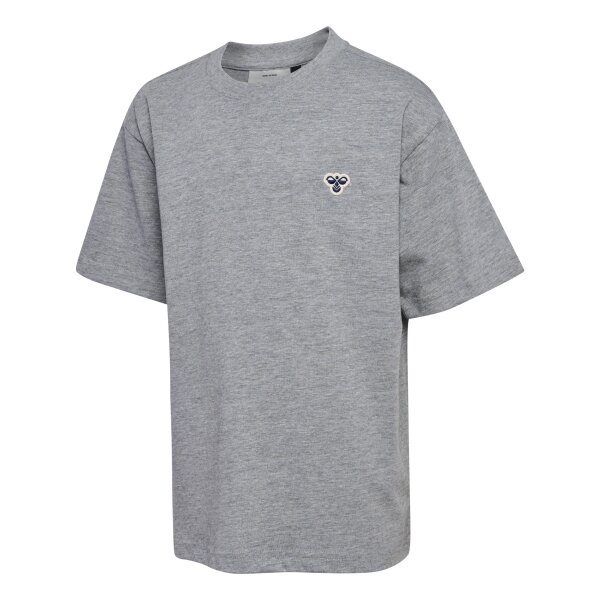 hummel Hmljr Loose T-Shirt S/S Bee - Kinder - grey melange