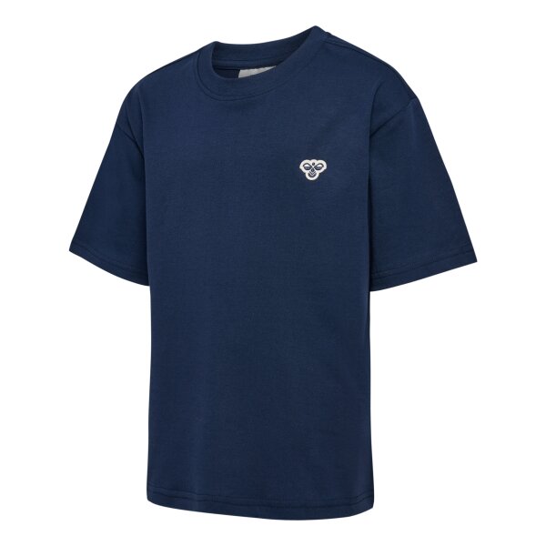 hummel Hmljr Loose T-Shirt S/S Bee - Kinder - dress blues