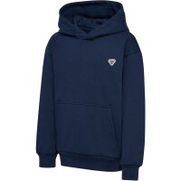 hummel Hmljr Loose Hoodie Bee - Kinder - dress blues