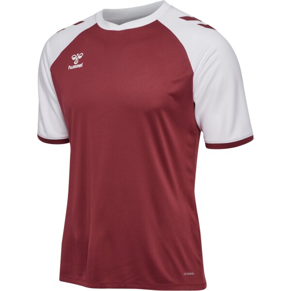 hummel Hmlmatch League Trikot S/S - maroon/white