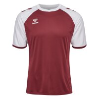 hummel Hmlmatch League Trikot S/S - maroon/white