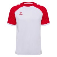 hummel Hmlmatch League Trikot S/S - white/true red