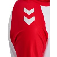 hummel Hmlmatch League Trikot S/S - white/true red