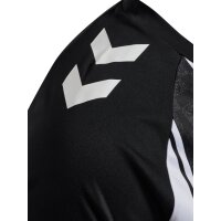 hummel Hmlmatch Striped Trikot S/S - black/white