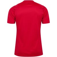 hummel Hmlmatch Striped Trikot S/S - true red/white