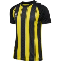 hummel Hmlmatch Striped Trikot S/S - blazing yellow/black