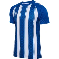 hummel Hmlmatch Striped Trikot S/S - true blue/white