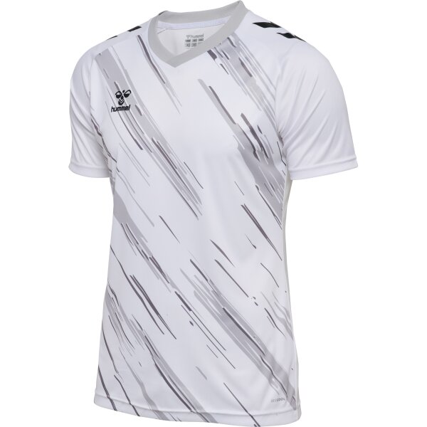 hummel Hmlmatch Triumph Trikot S/S - white/steel gray