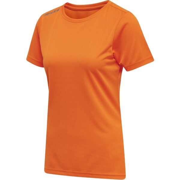 hummel Women Core Functional T-Shirt S/S - Damen - orange tiger