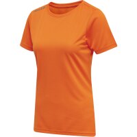hummel Women Core Functional T-Shirt S/S - Damen - orange...
