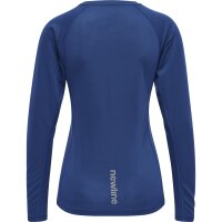hummel Women Core Running T-Shirt L/S - Damen - true blue