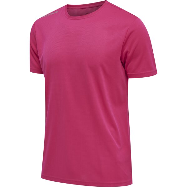hummel Men Core Functional T-Shirt S/S - Herren - pink peacock