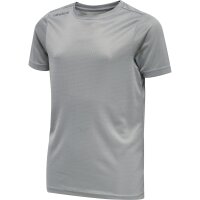 hummel Kids Core Functional T-Shirt S/S - Kinder - sharkskin