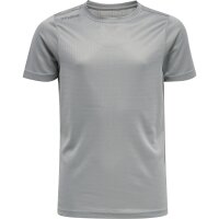 hummel Kids Core Functional T-Shirt S/S - Kinder - sharkskin