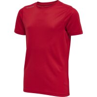 hummel Kids Core Functional T-Shirt S/S - Kinder - tango red