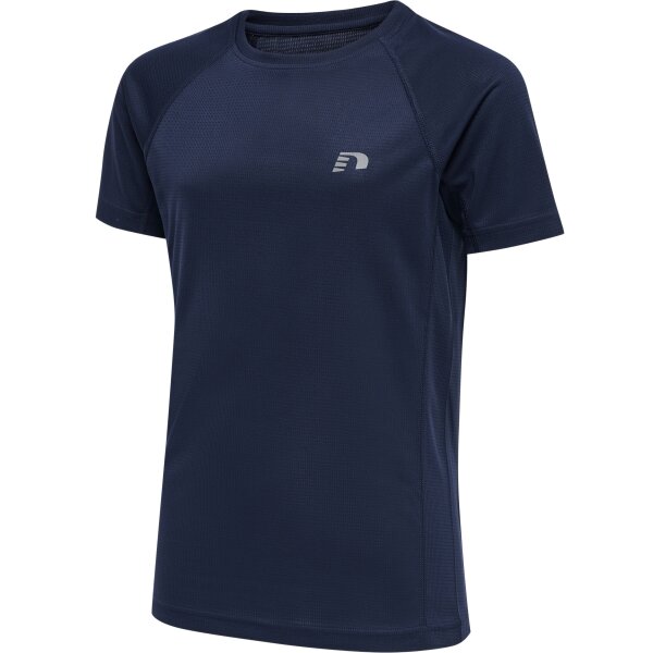 hummel Kids Core Running T-Shirt S/S - Kinder - black iris