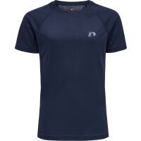 hummel Kids Core Running T-Shirt S/S - Kinder - black iris