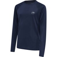 hummel Kids Core Running T-Shirt L/S - Kinder - black iris