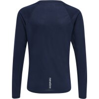 hummel Kids Core Running T-Shirt L/S - Kinder - black iris