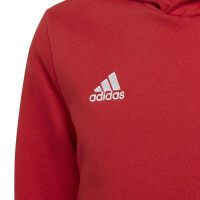 adidas Entrada 22 Hoodie Kinder - rot - 164