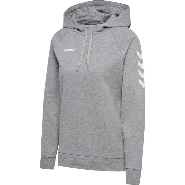 hummel Hmlgo Cotton Hoodie - Damen - grey melange - S