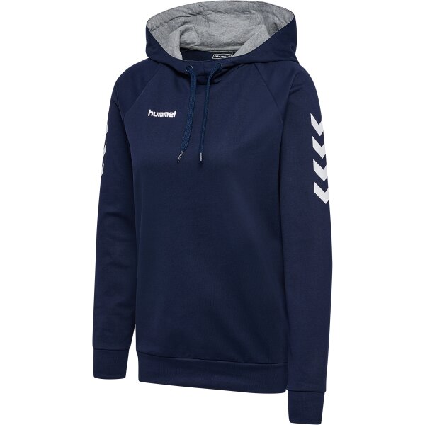 hummel Hmlgo Cotton Hoodie - Damen - marine - XS