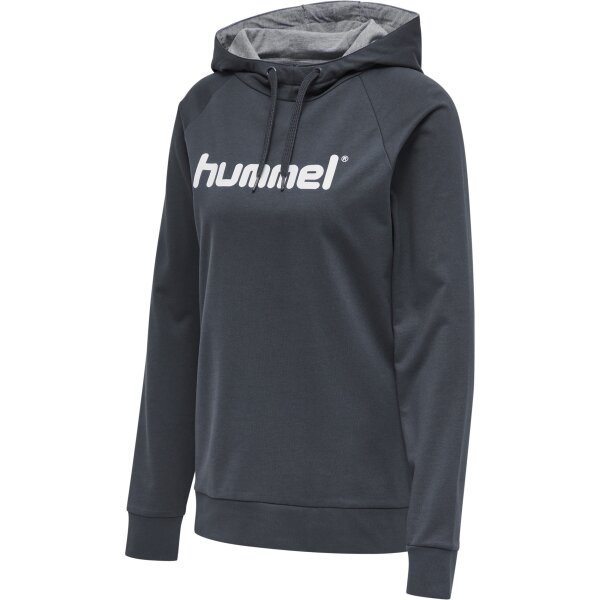 hummel Hmlgo Cotton Logo Hoodie - Damen - india ink - S