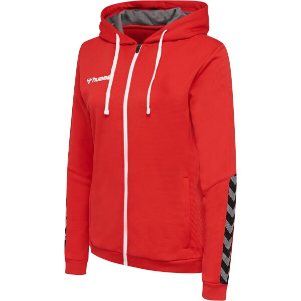 hummel Hmlauthentic Poly Zip Hoodie - Damen - true red - XS