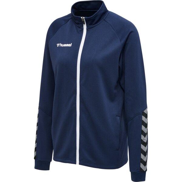 hummel Hmlauthentic Women Poly Zip Jacke - Damen - marine - XL