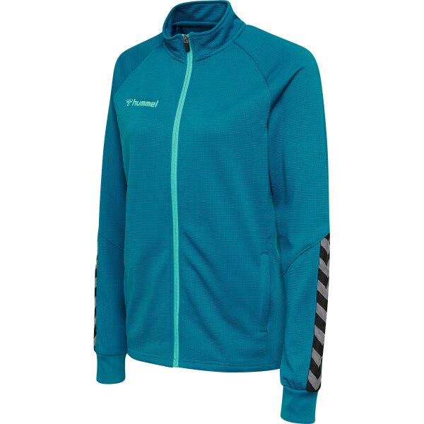 hummel Hmlauthentic Women Poly Zip Jacke - Damen - celestial - XS
