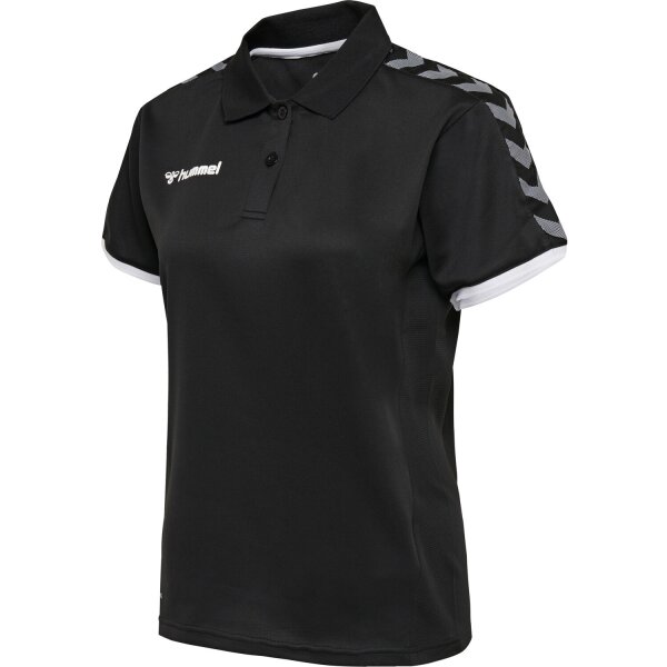 hummel Hmlauthentic Functional Polo - Damen - black/white - XL
