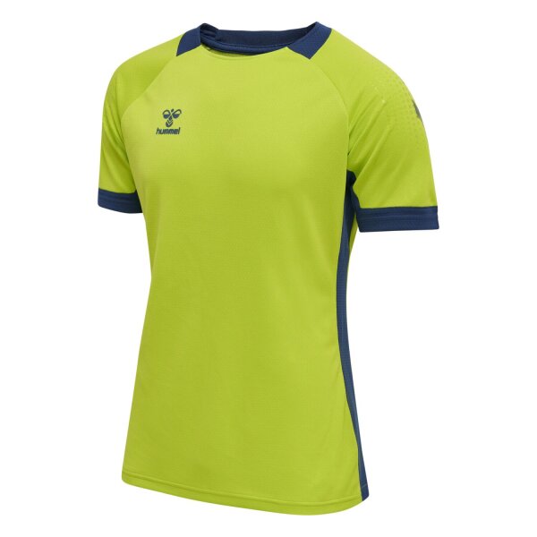hummel Hmllead S/S Poly Trikot - Herren - lime punch - S