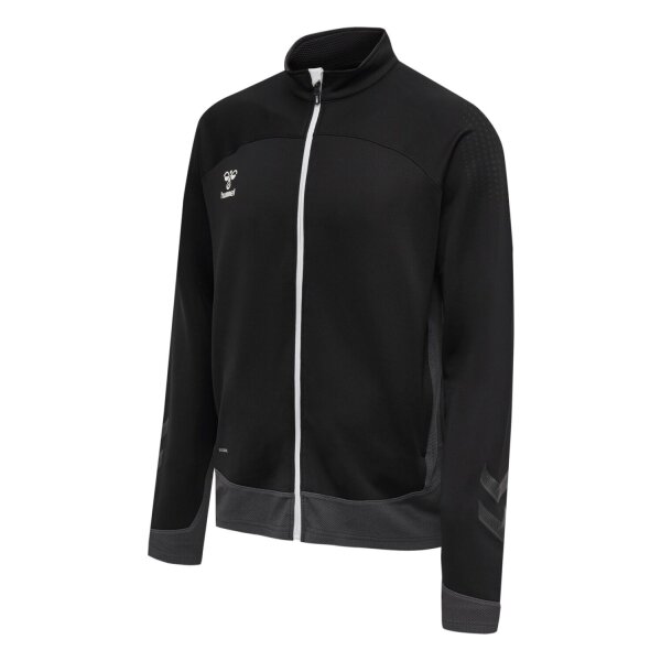 hummel Hmllead Poly Zip Jacke Kids - Kinder - black - 128