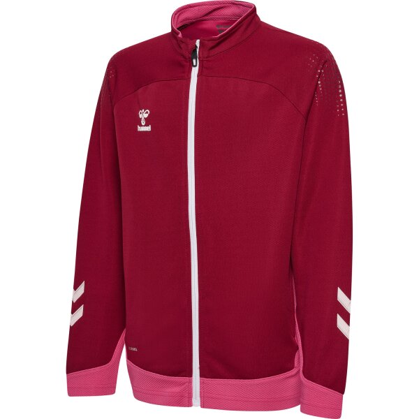 hummel Hmllead Poly Zip Jacke Kids - Kinder - biking red - 176