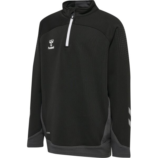 hummel Hmllead Half Zip Kids - Kinder - black - 116