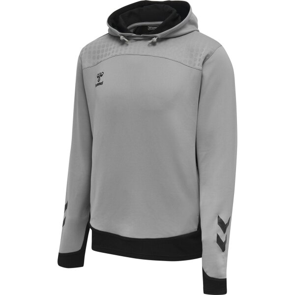 hummel Hmllead Poly Hoodie Kids - Kinder - grey melange - 116