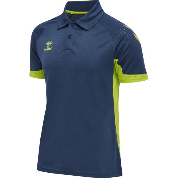 hummel Hmllead Functional Polo - Herren - dark denim - S