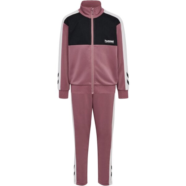 hummel Hmljr Colorblock Tracksuit - Kinder - wistful mauve - 110