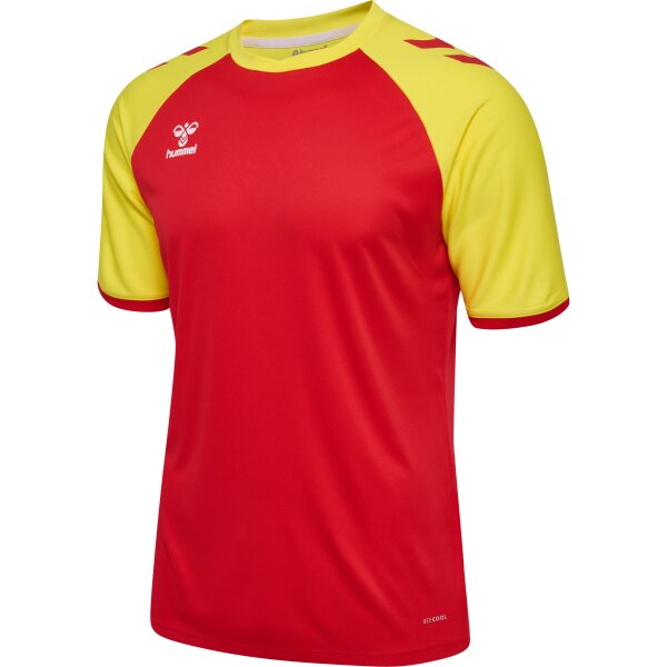 hummel Hmlmatch League Trikot S/S - true red/blazing yellow - XL