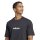 adidas Essentials Linear Single Jersey T-Shirt Herren - schwarz/weiß