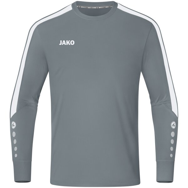 Jako Power Torwarttrikot Kinder - grau/weiß