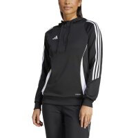adidas Tiro 24 Hoodie Damen - schwarz/weiß