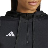 adidas Tiro 24 Hoodie Damen - schwarz/weiß