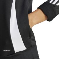 adidas Tiro 24 Hoodie Damen - schwarz/weiß