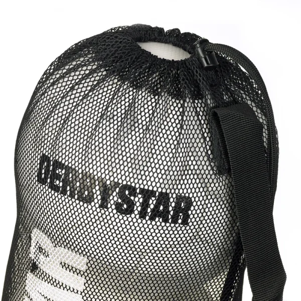 Derbystar Ballnetz für 3 Bälle - schwarz