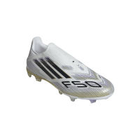 adidas F50 League LL FG/MG Herren - weiß/schwarz/gold