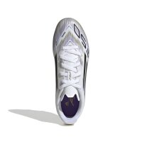 adidas F50 League FG/MG Kinder - weiß/schwarz/gold