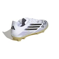 adidas F50 League FG/MG Kinder - weiß/schwarz/gold